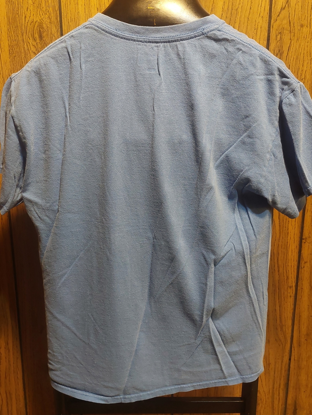 Detroit Lions Short Sleeve Tee in Light Blue NFL Team Apparel - Picture 2 of 5